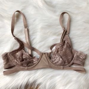 Intimately Free People Strappy Lace Bra // 32A